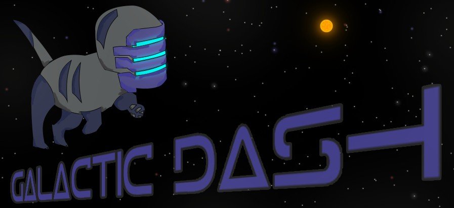 Galactic Dash title art